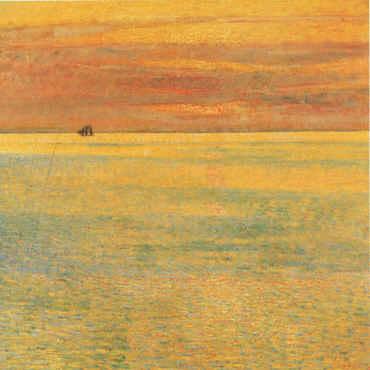 Childe Hassam Sunset at Sea Germany oil painting art